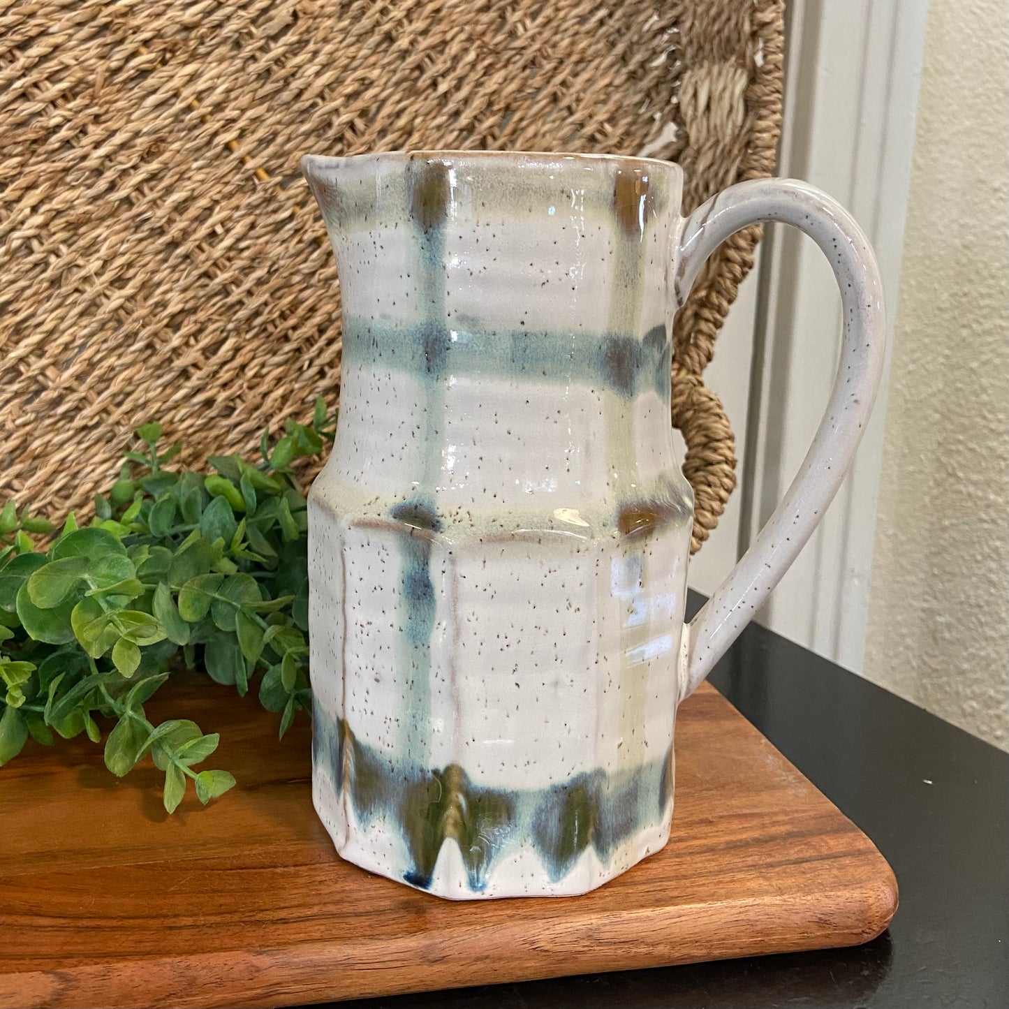 Stoneware Pitcher