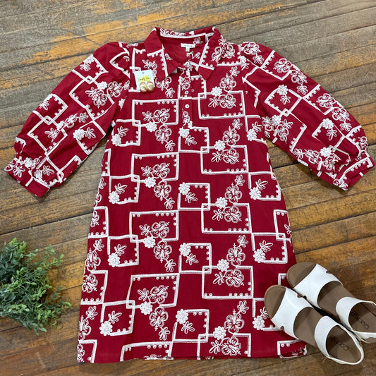 Embroidered Dress