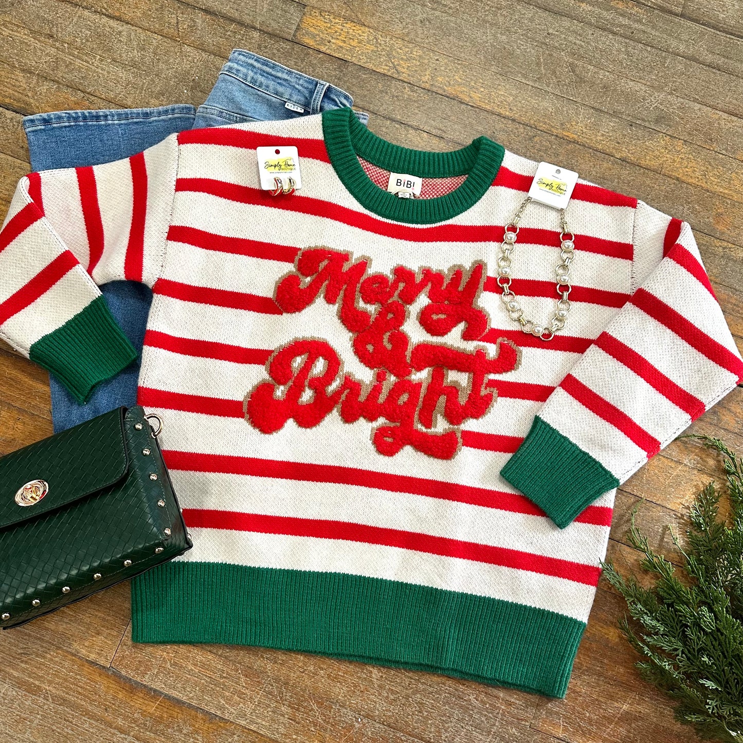 Christmas Stripe Sweater