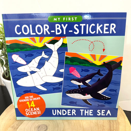 My First Color-By-Sticker Book- Under the Sea