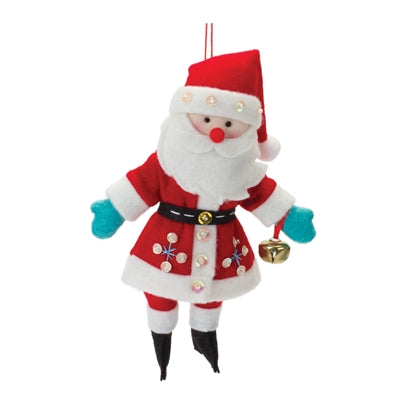 Felt Santa Ornament