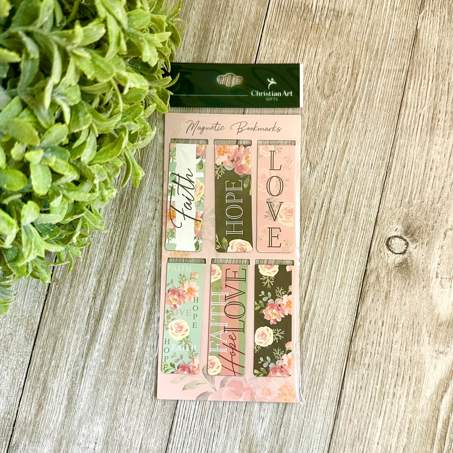 Faith Hope and Love Bookmark Set