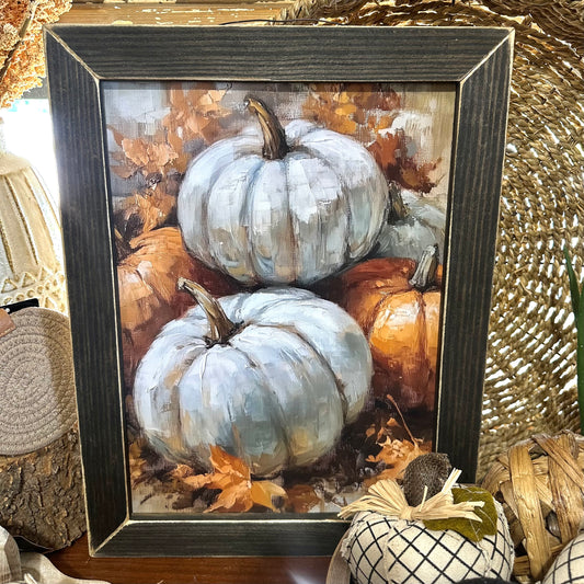 Pumpkin Oil Painting