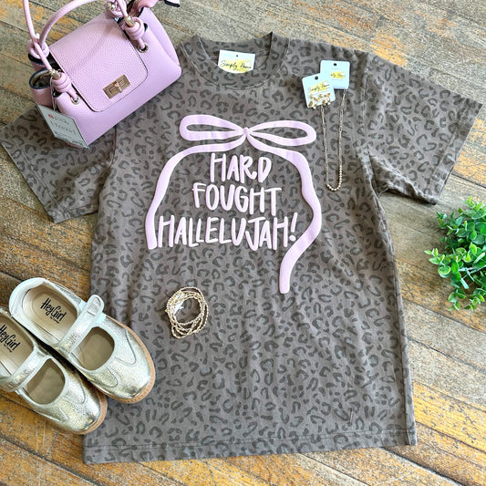 Leopard Hallelujah Tee