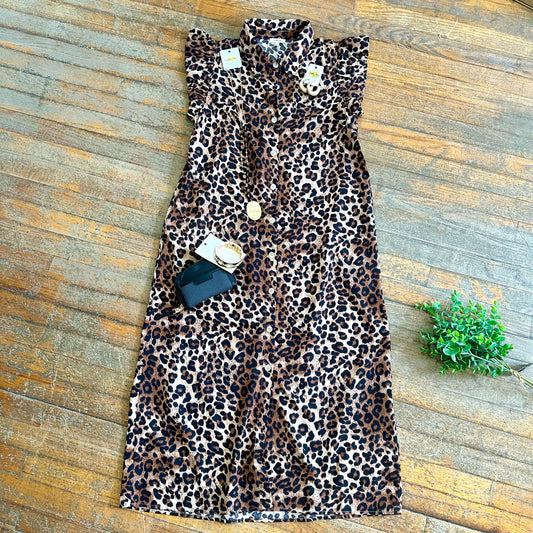 Leopard Midi Dress