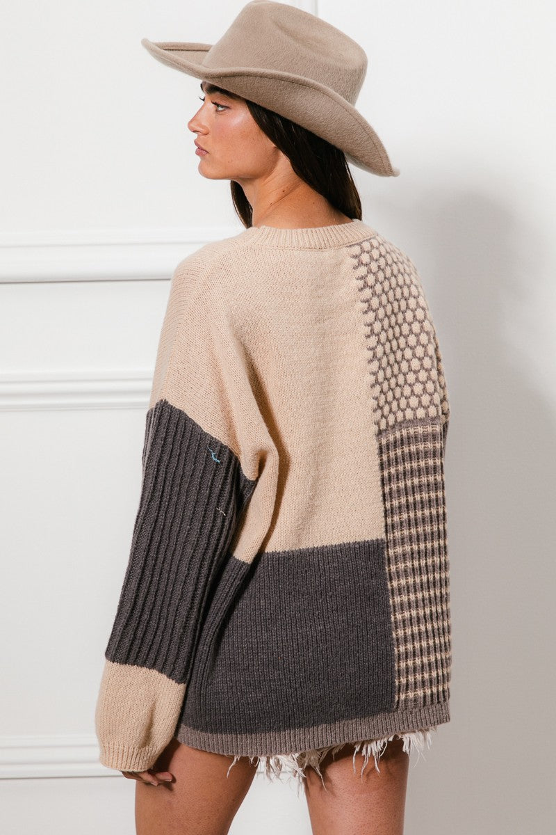 Pattern Block Sweater