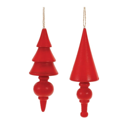 Red Spool Ornament