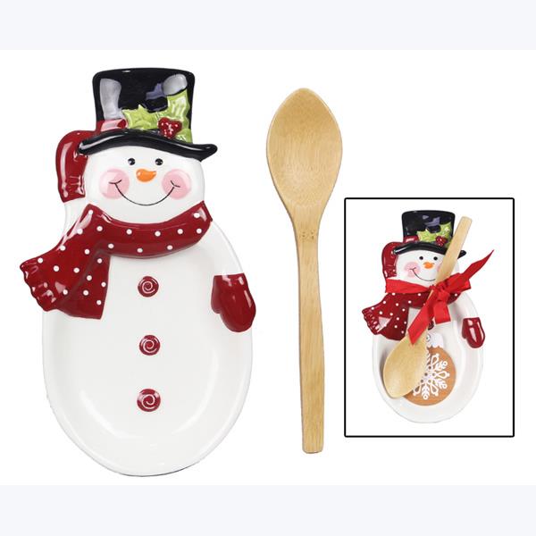 Snowman Spoon Rest