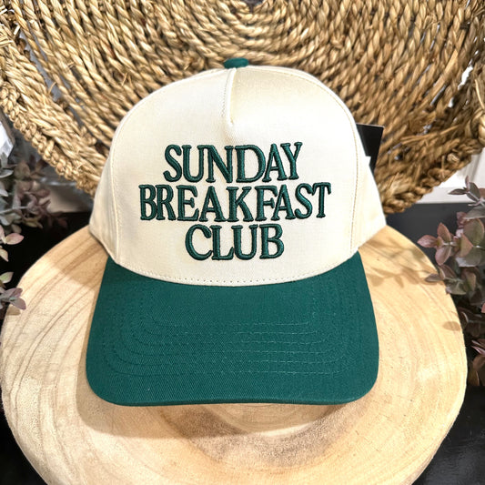 Sunday Breakfast Club Cap