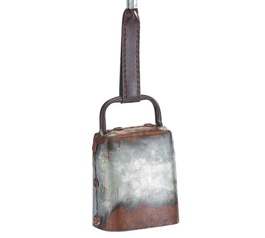 Rustic Cow Bell Ornament
