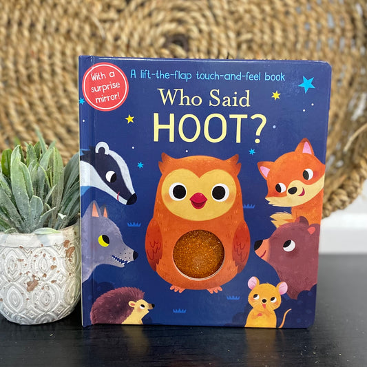 Who Said Hoot? Book