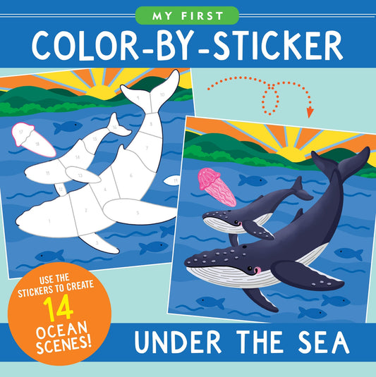 My First Color-By-Sticker Book- Under the Sea
