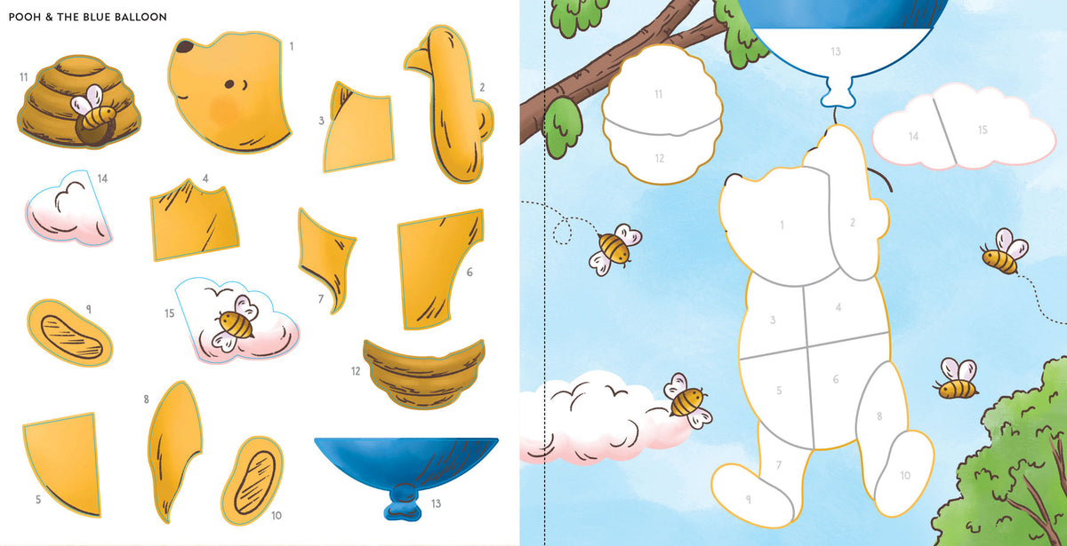 My First Color-by-Sticker Book - Winnie-the-Pooh