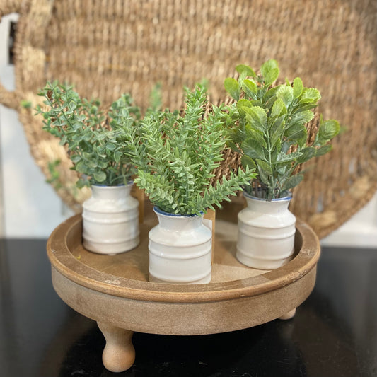 Faux Potted Plant