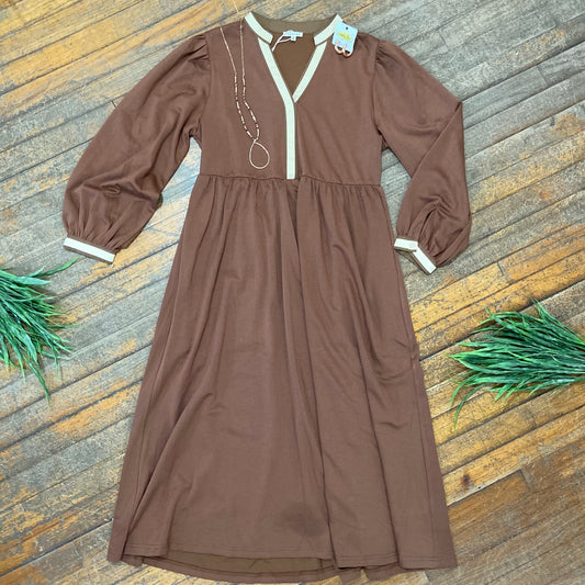 Mocha Midi Dress
