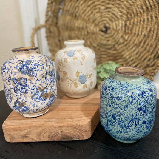 6" Print Vase