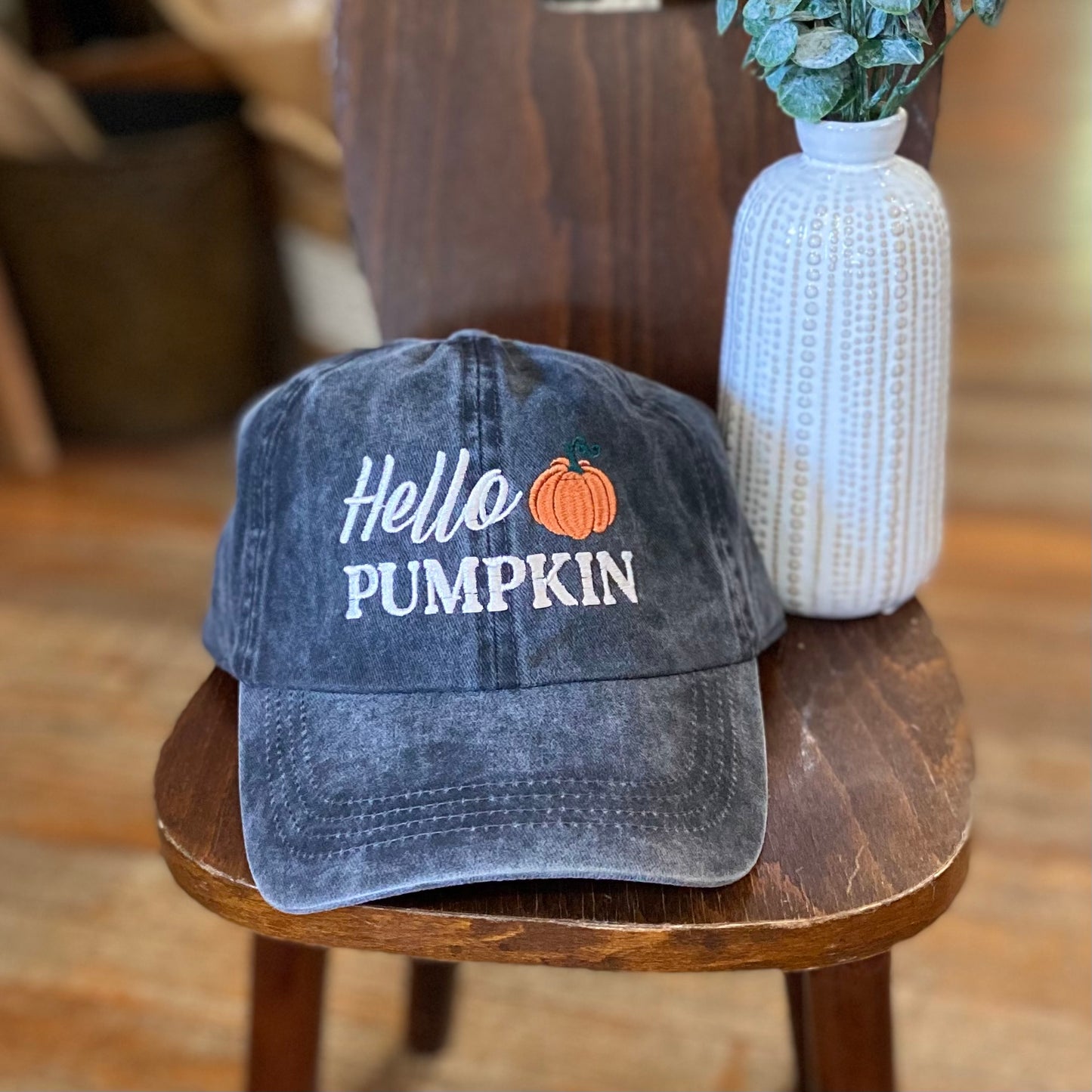 Hello Pumpkin Cap