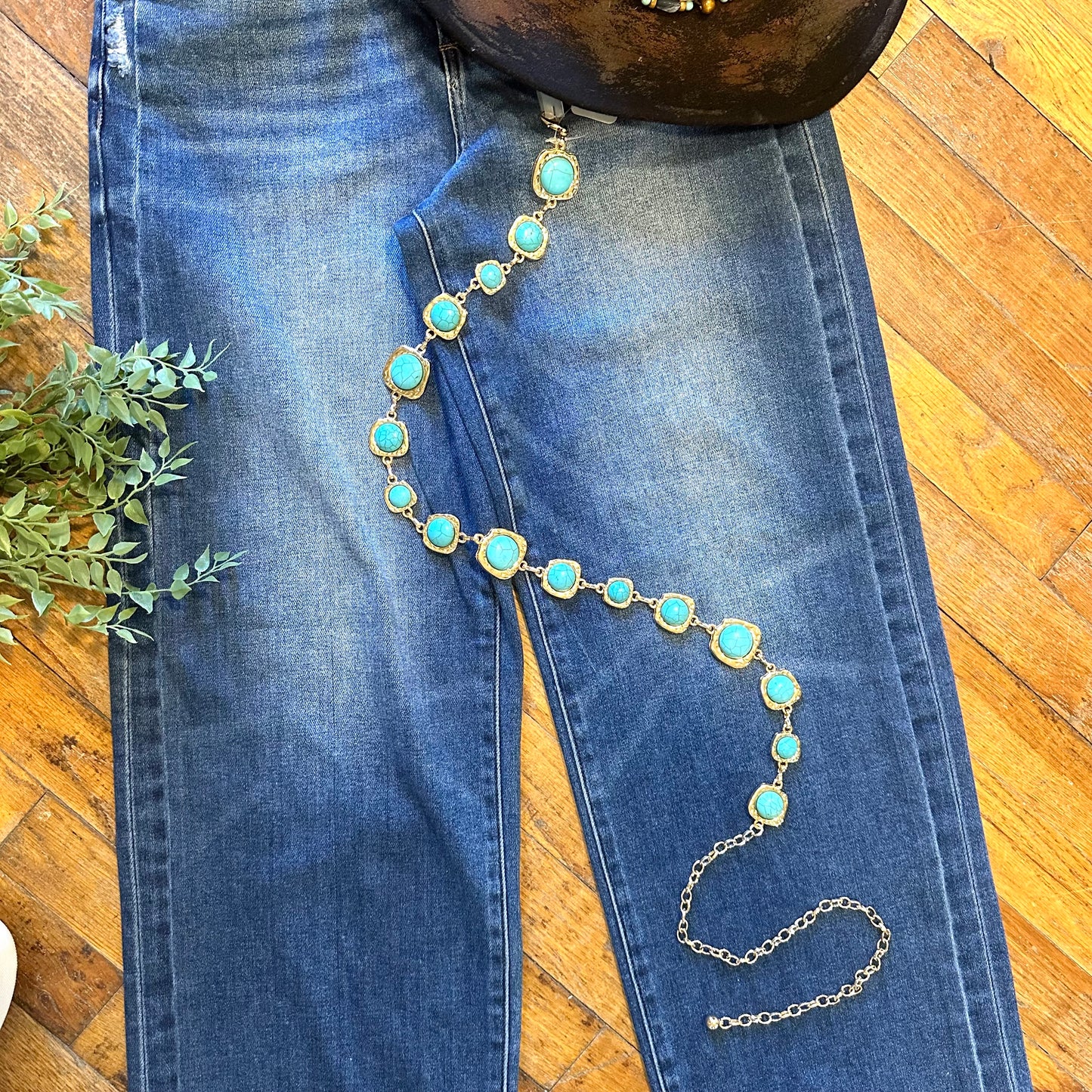 Gold Ornate Chain Belt