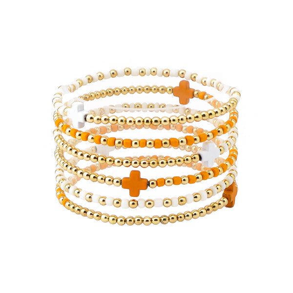 Set of 6 Beaded Bracelets
