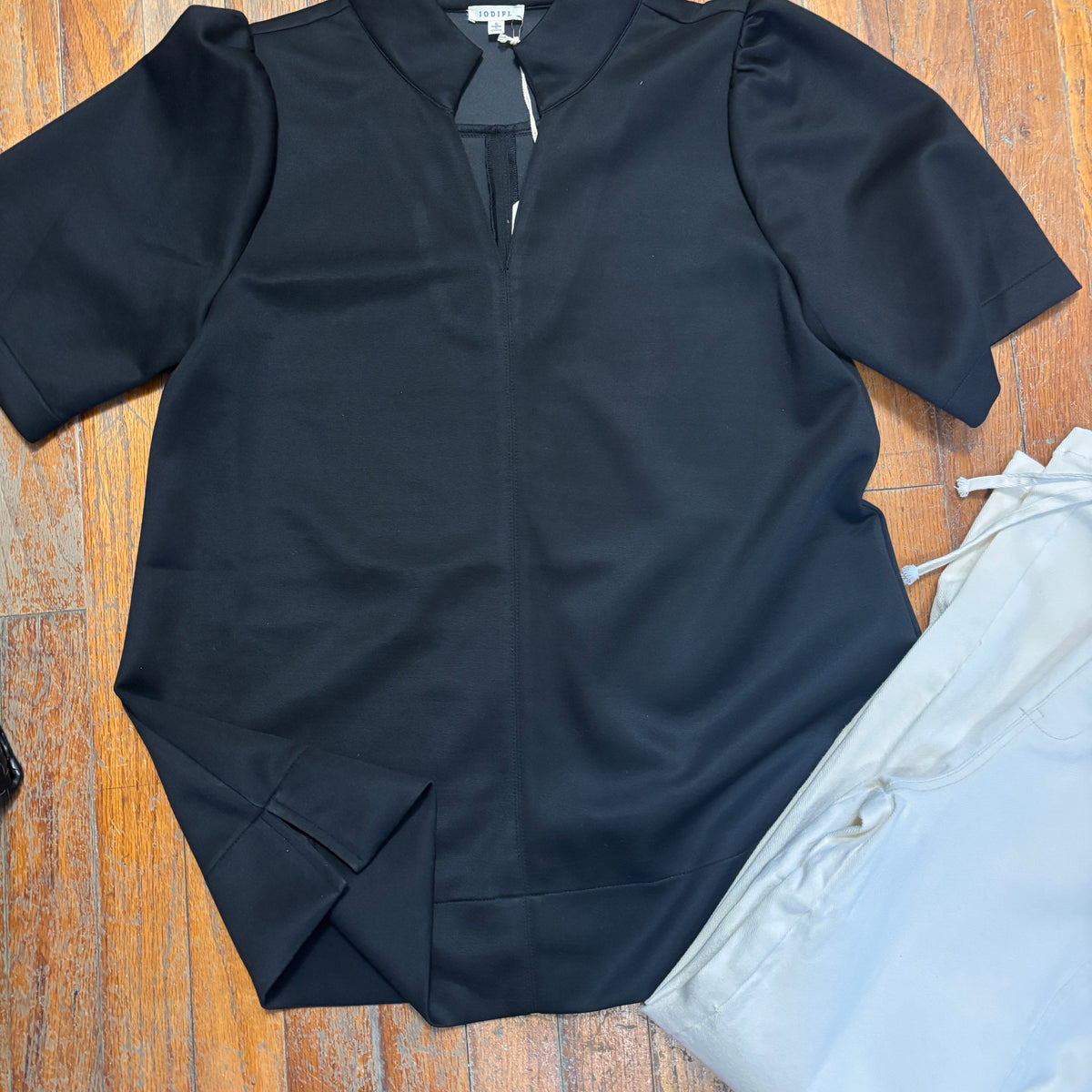 Black Solid Top