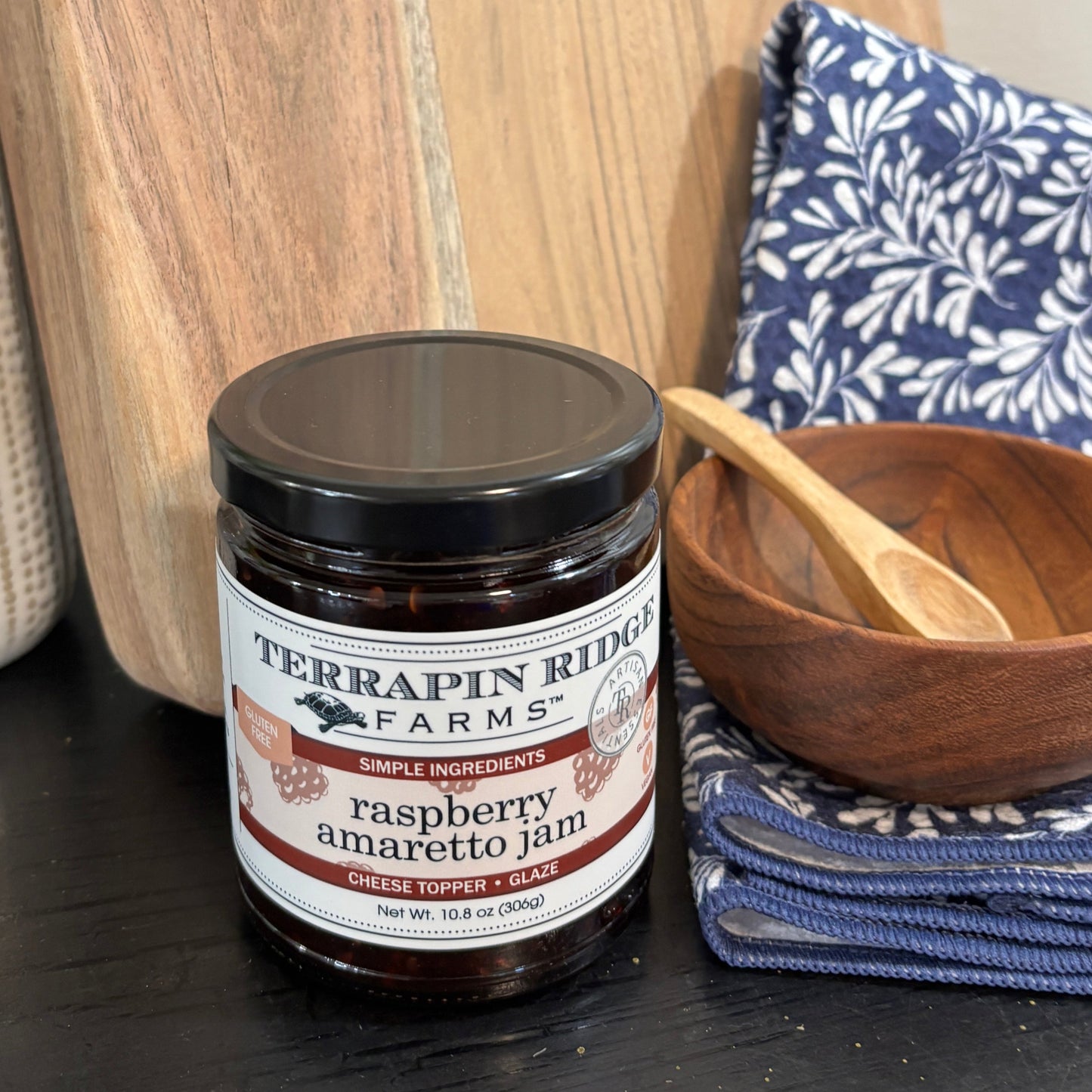 Terrapin Ridge Raspberry Amaretto Jam