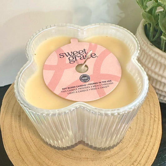 Sweet Grace White Collection Candle