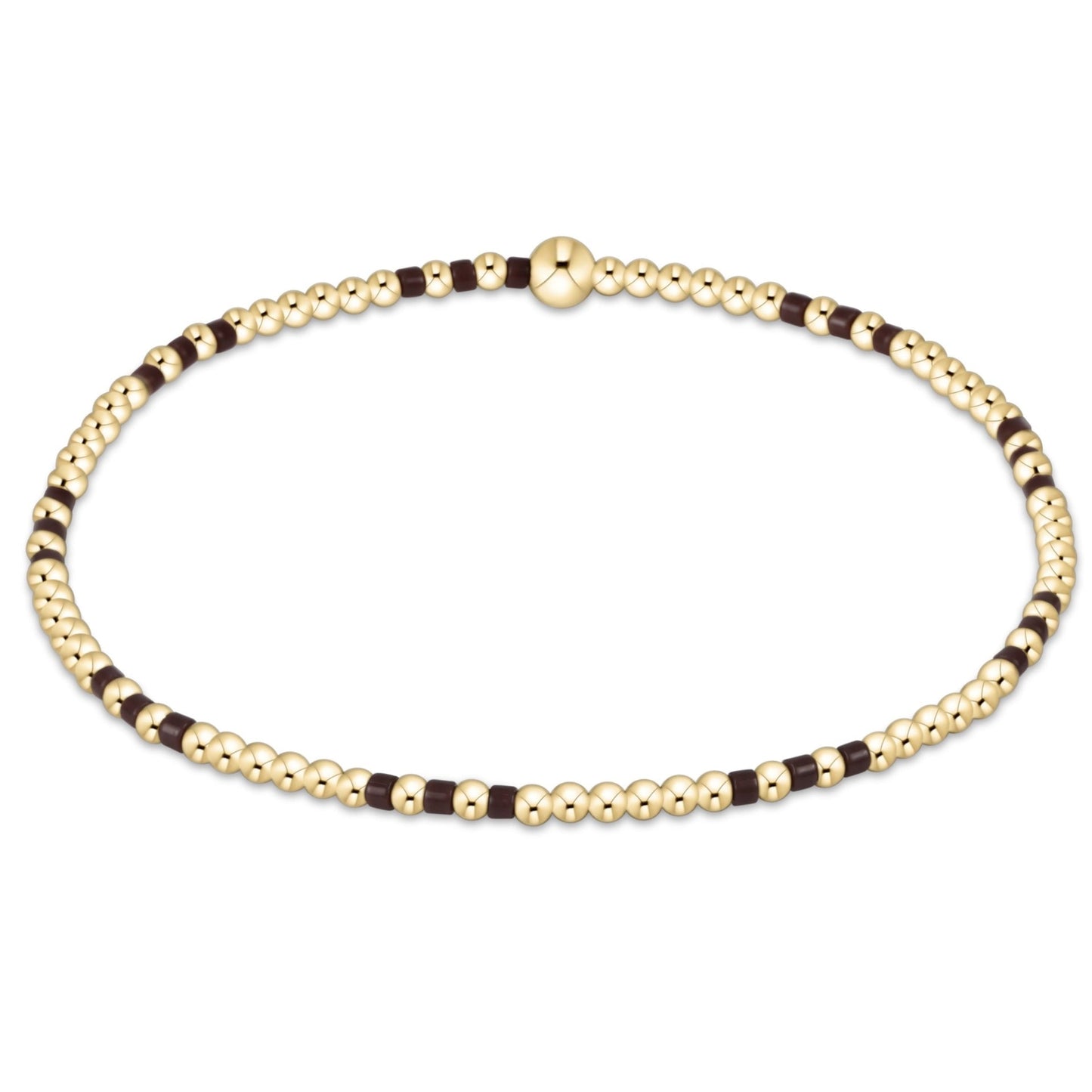 enewton Hope Joy 2mm Bracelet- Chocolate