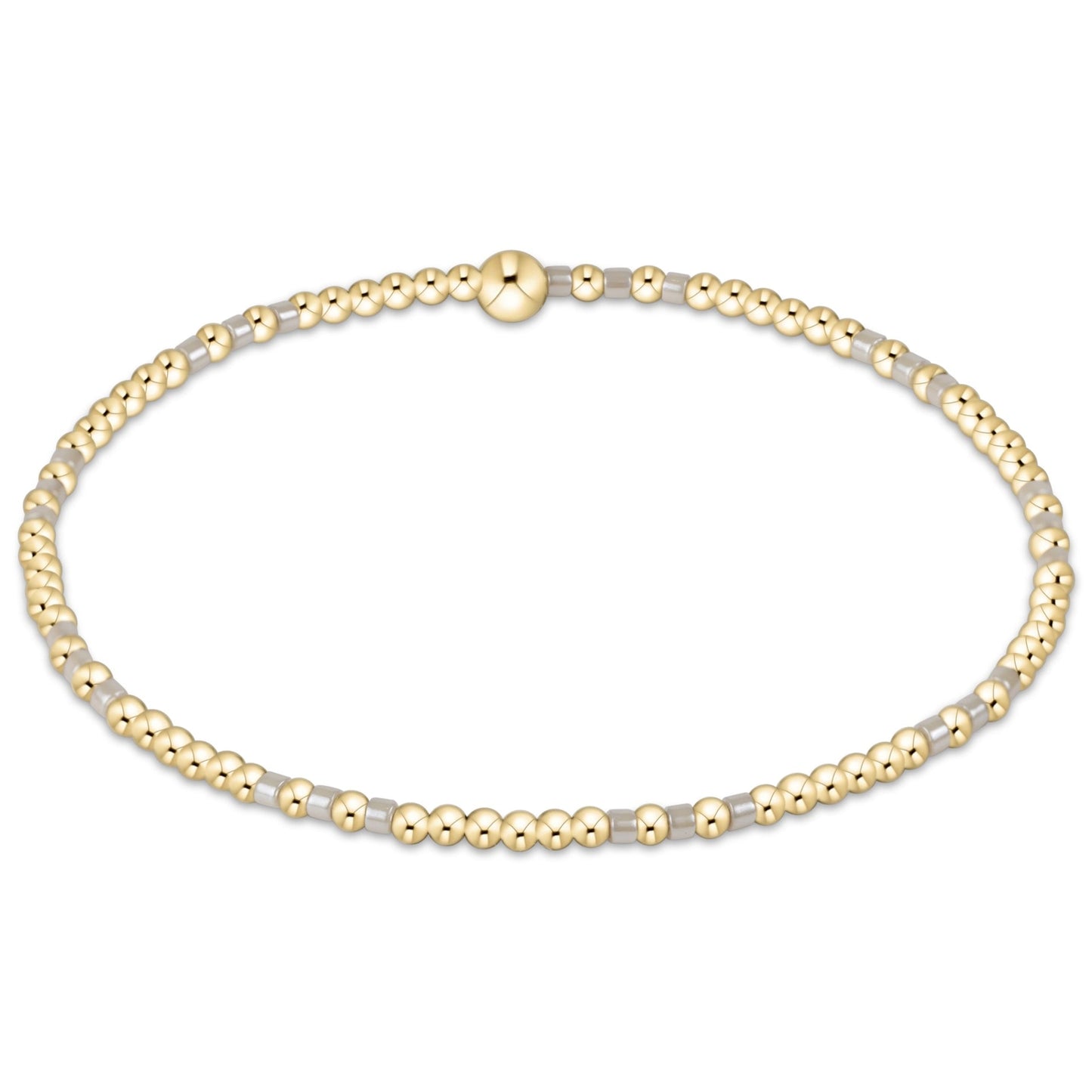 enewton Hope Joy 2mm Bracelet- Milkshake