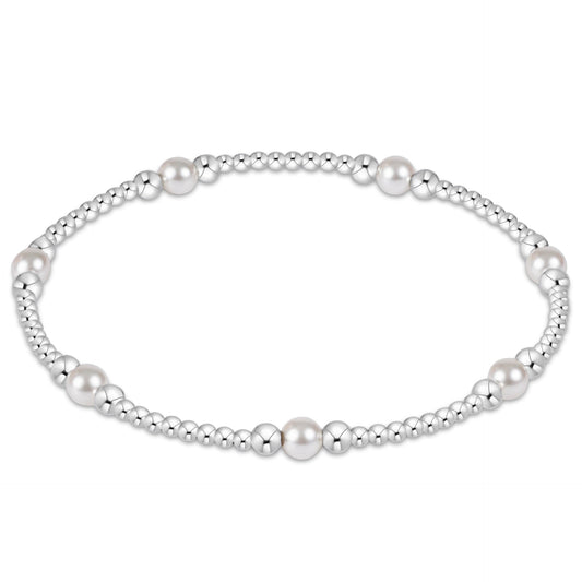 enewton Purpose 4mm Pearl Sterling Silver Bracelet