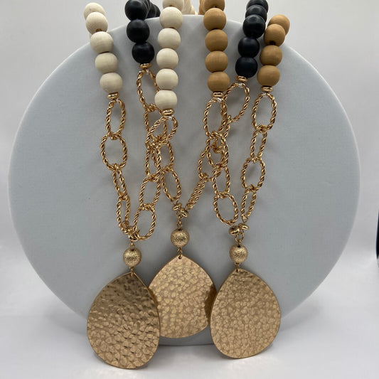 Bead Medallion Necklace