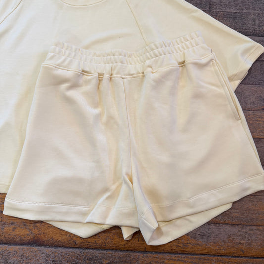 Yellow Lounge Shorts
