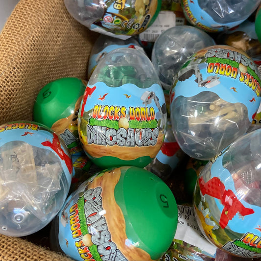 Dinosaur Building Block Egg