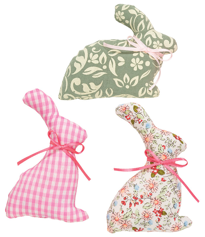 Vintage Floral Bunny