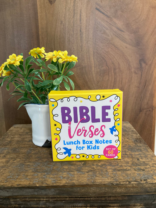 Bible Verses Lunch Box Notes for Kids (60 cards)
