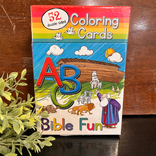 ABC Bible Coloring Cards