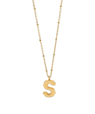 Balloon Initial Necklace