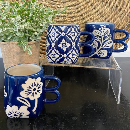 Blue Espresso Mug