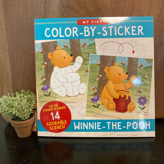 My First Color-by-Sticker Book - Winnie-the-Pooh