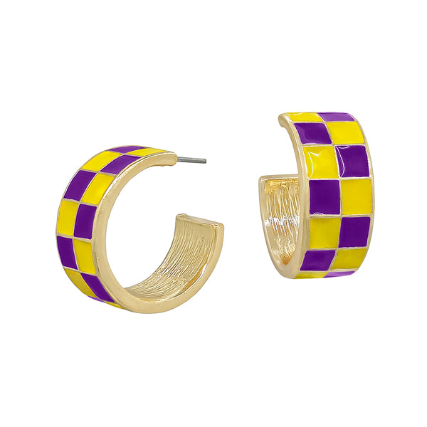 Checkered Hoops