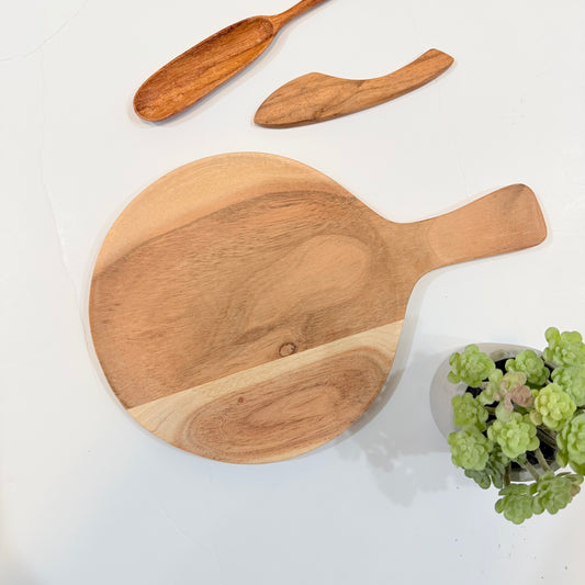 Natural Wood Serving Tray