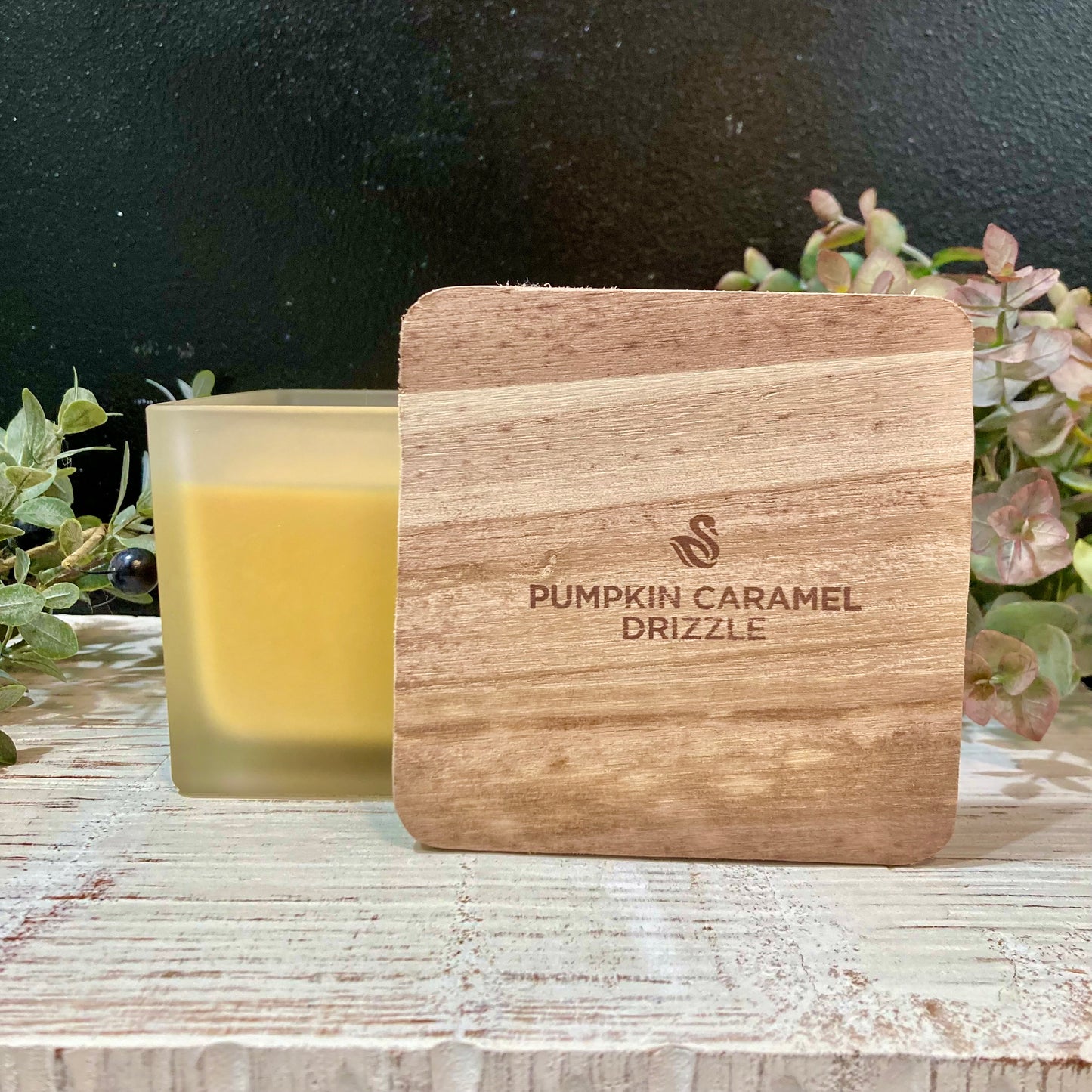 Swan Creek Frosted Glass Candle