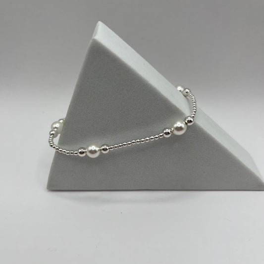 enewton Purpose 6mm Pearl Sterling Silver Bracelet