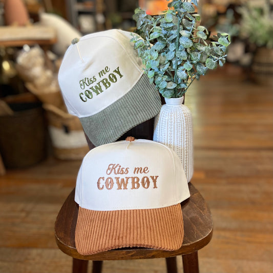 Kiss Me Cowboy Cap