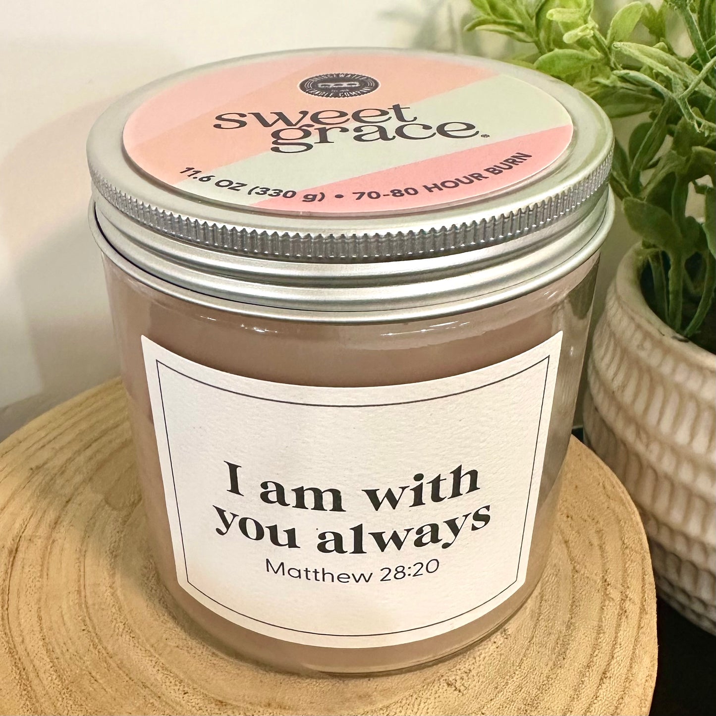 Sweet Grace Bible Collection Candle