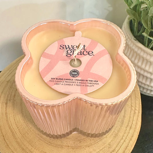 Sweet Grace Pink Collection Candle