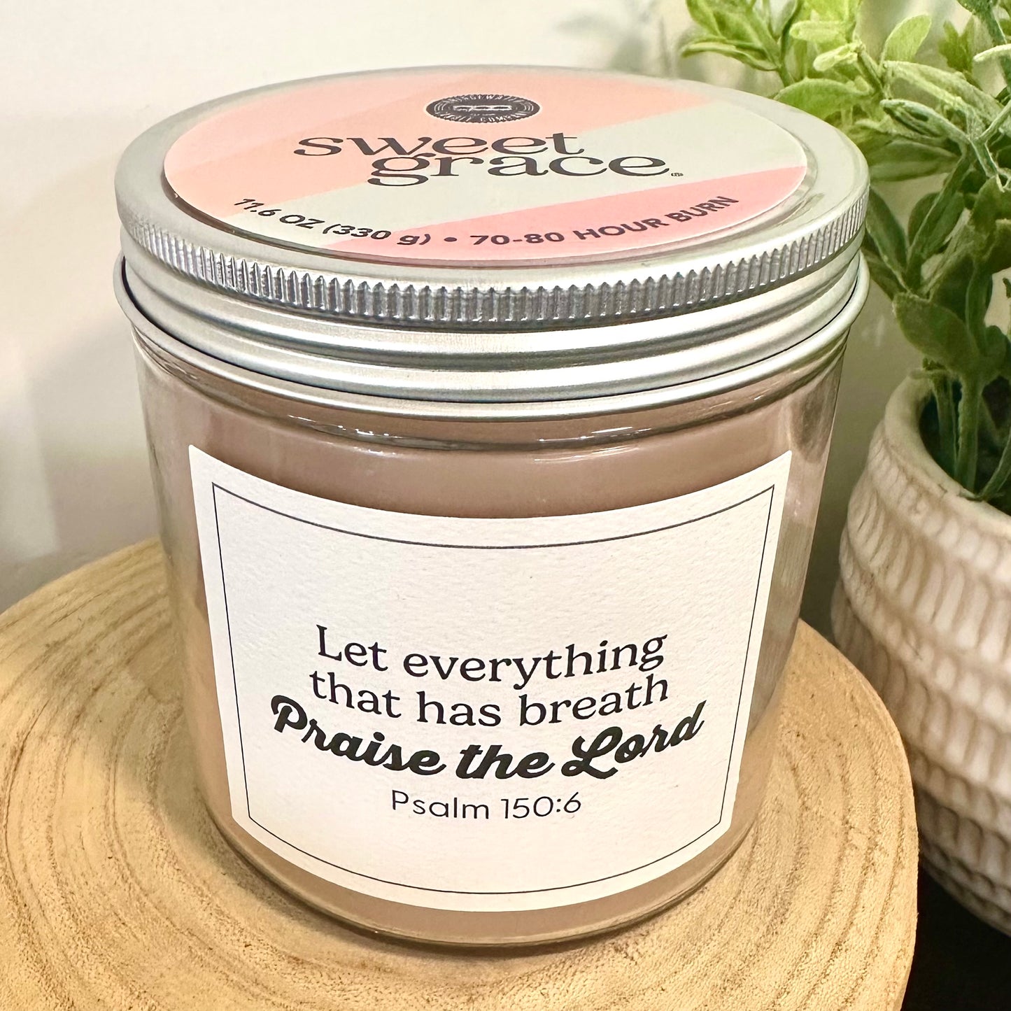 Sweet Grace Bible Collection Candle