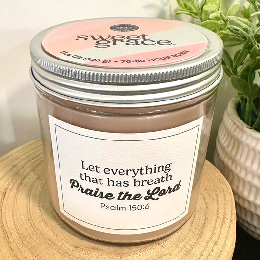 Sweet Grace Bible Collection Candle