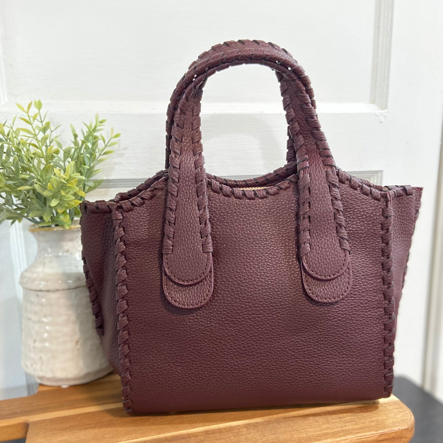 Jen & Co Marla Whipstitch Bag