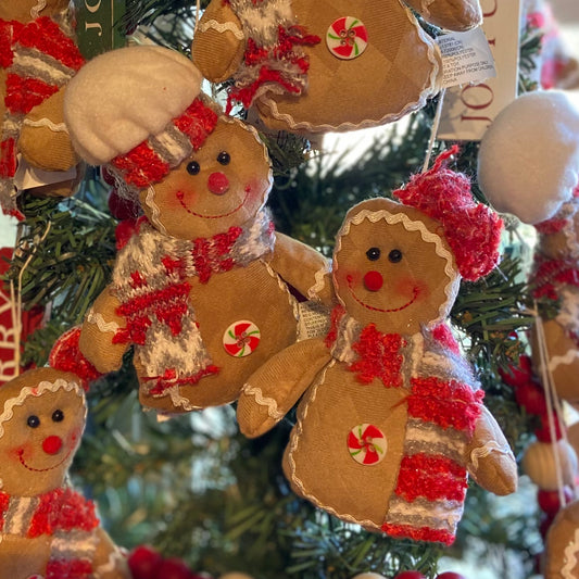 Peppermint Gingerbread Ornament