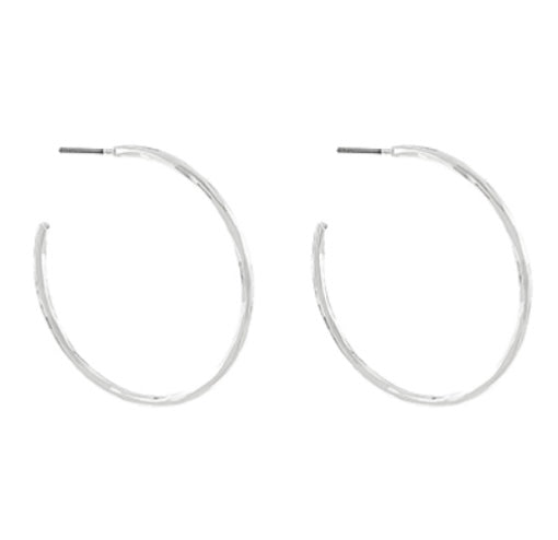 Hammered Hoops